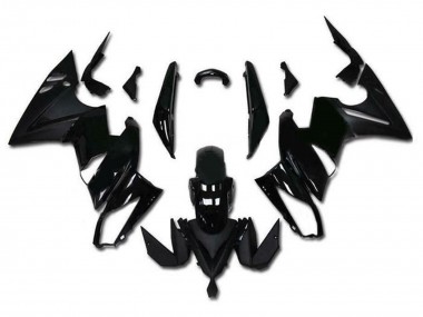 2009-2011 Kawasaki Ninja 650 EX650 Motorcycle Fairings - Glossy Black Matte Black Australia