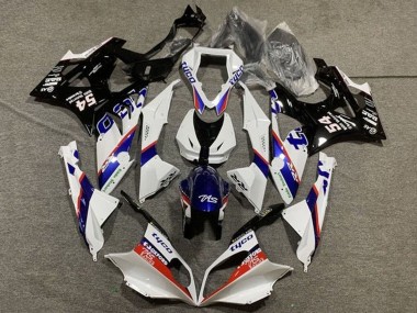 2009-2014 BMW S1000RR Motorcycle Fairing - White Red Blue Glossy Black Tyco Australia