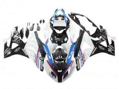 2009-2014 BMW S1000RR Motorcycle Fairings - White Red Blue Glossy Black Motorrad Australia