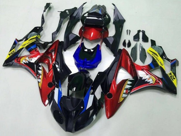 2009-2014 BMW S1000RR Motorcycle Fairings - Red Blue Yellow Black Shark Australia