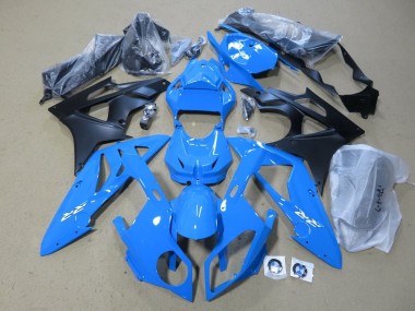 2009-2014 BMW S1000RR Bike Fairings - Blue Matte Black Australia