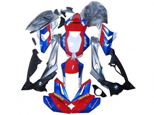 2015-2016 BMW S1000RR Motorcycle Fairings - Silver Red Blue Black Australia