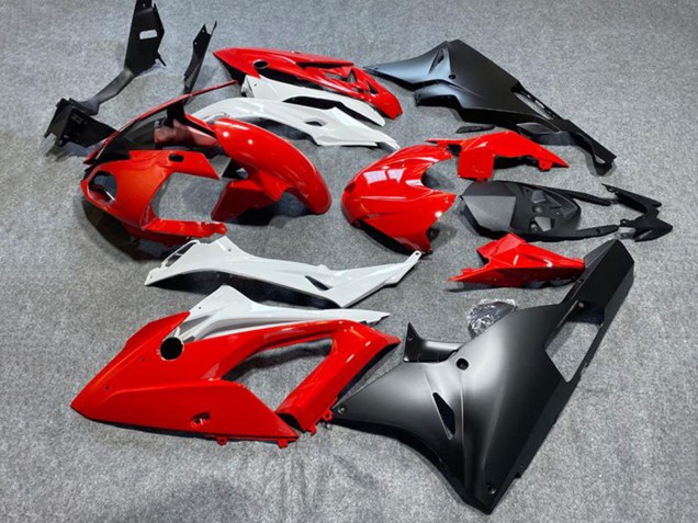 2017-2018 BMW S1000RR Motorcycle Fairings - Red White Matte Black Australia