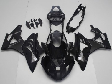 2017-2018 BMW S1000RR Motorcycle Fairings - Glossy Black Matte Black Australia