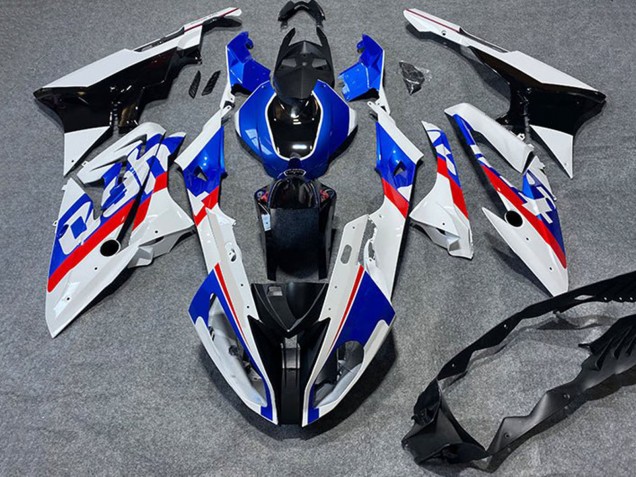 2017-2018 BMW S1000RR Motorcycle Fairings - White Blue Red Glossy Black Australia
