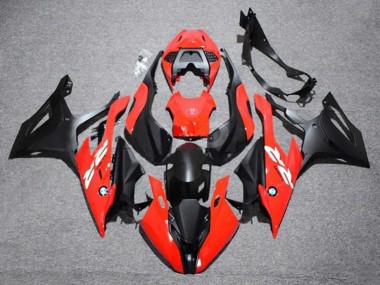 2019-2022 BMW S1000RR Motorcycle Fairing - Red White Matte Black Australia