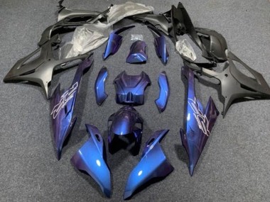 2019-2022 BMW S1000RR Motorcycle Fairings - Blue Matte Black Australia