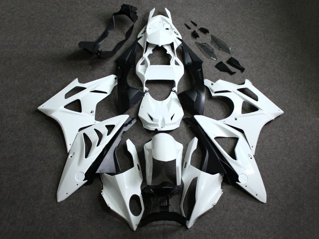 2019-2022 BMW S1000RR Motorcycle Fairings - White Australia