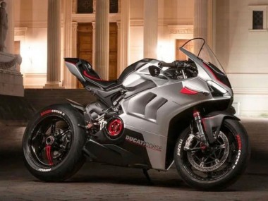 2020-2021 Ducati Panigale V4 V4S Motorcycle Fairings - Silver Red Black Australia