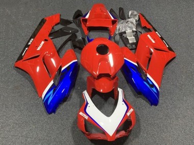 2004-2005 Honda CBR1000RR Motorcycle Fairings - White Red Blue Motul Australia