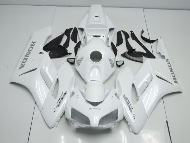 2004-2005 Honda CBR1000RR Motorcycle Fairings - White Australia