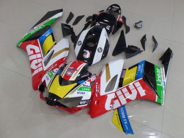 2004-2005 Honda CBR1000RR Motorcycle Fairings - White Red Black Yellow Green Givi Australia