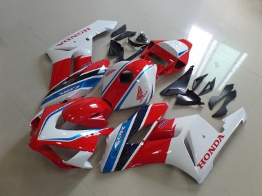 2004-2005 Honda CBR1000RR Motorcycle Fairings - White Red Blue Black HRC Australia