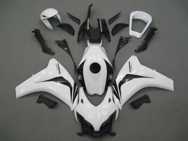 2008-2011 Honda CBR1000RR Motorcycle Fairing - White Glossy Black Australia