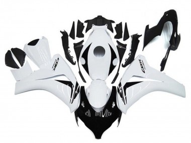 2008-2011 Honda CBR1000RR Motorcycle Fairings - White Glossy Black Australia