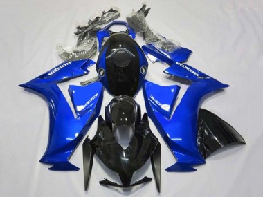 2012-2016 Honda CBR1000RR Bike Fairings - Blue Glossy Black Australia