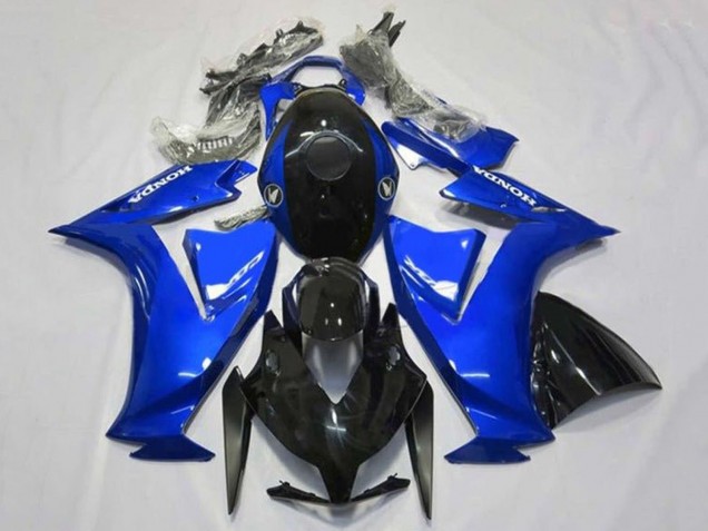 2012-2016 Honda CBR1000RR Bike Fairings - Blue Glossy Black Australia