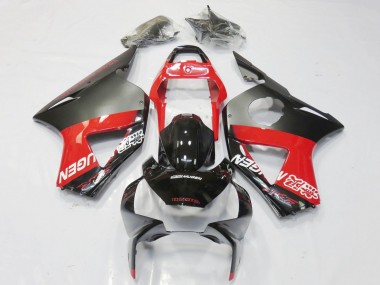 2002-2003 Honda CBR900RR 954 Motorcycle Fairings - Grey Red Glossy Black Mugen Australia