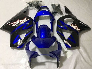 2002-2003 Honda CBR900RR 954 Motorcycle Fairings - Blue Glossy Black Australia