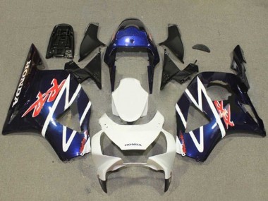 2002-2003 Honda CBR900RR 954 Motorcycle Fairings - Blue White Glossy Black Australia