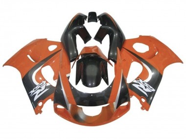 1996-2000 Suzuki GSXR 600 / GSXR 750 Motorcycle Fairings - Orange Black Australia
