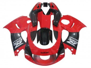 1996-2000 Suzuki GSXR 600 / GSXR 750 Motorcycle Fairings - Red Black Grey Australia