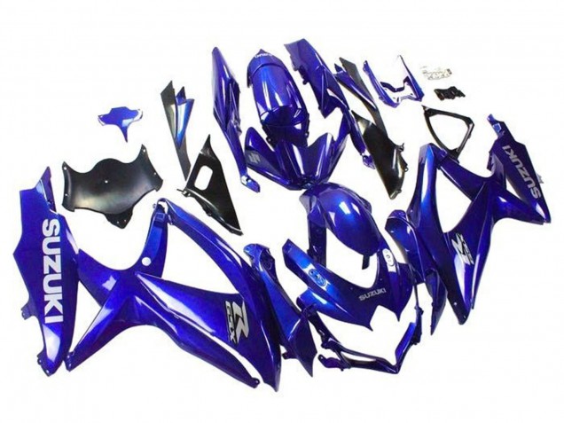 2008-2010 Suzuki GSXR 600 / GSXR 750 Motorcycle Fairings - Blue Australia