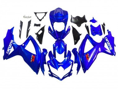 2008-2010 Suzuki GSXR 600 / GSXR 750 Motorcycle Fairing - Blue White Red Australia