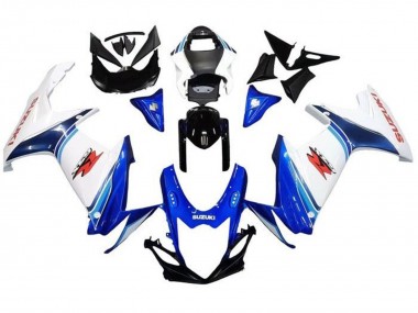 2011-2024 Suzuki GSXR 600 / GSXR 750 Motorcycle Fairings - White Blue Glossy Black Red Australia