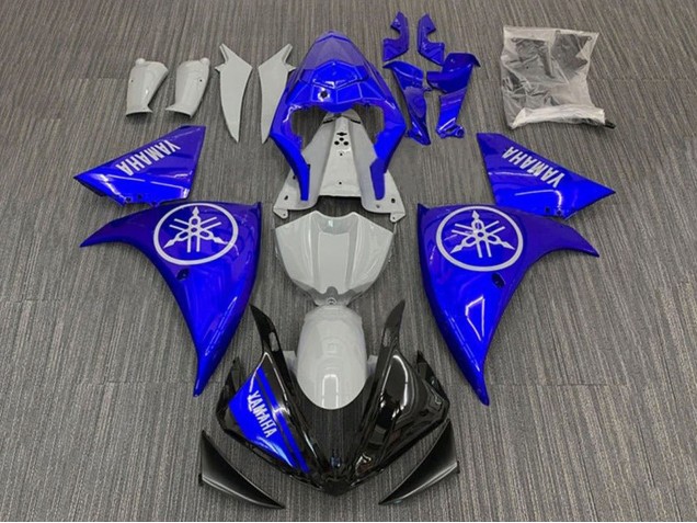 2009-2011 Yamaha YZF 1000 R1 Motorcycle Fairings - Blue Nardo Grey Black Australia