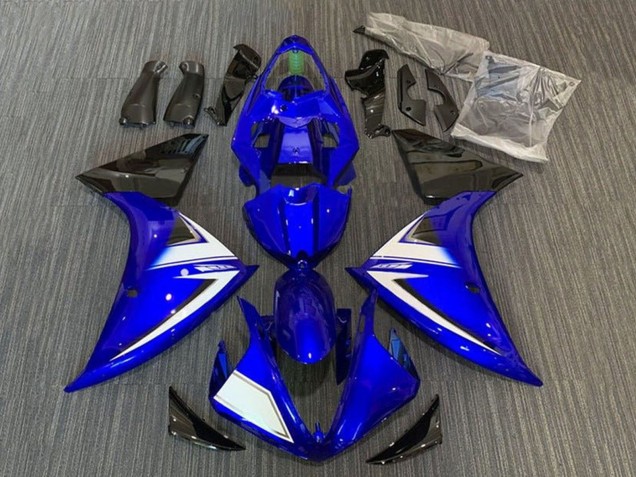 2009-2011 Yamaha YZF 1000 R1 Motorcycle Fairings - Blue White Black Australia