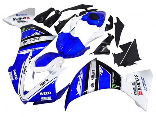 2009-2011 Yamaha YZF 1000 R1 Motorcycle Fairings - White Blue Black Green Monster IVECO Yamalube ENEOS Australia