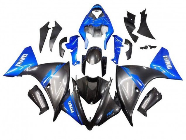 2009-2011 Yamaha YZF 1000 R1 Motorcycle Fairings - Blue Grey Black Australia