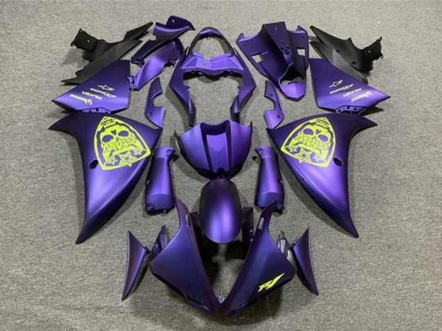 2009-2011 Yamaha YZF 1000 R1 Motorcycle Fairings - Purple Neon Yellow Australia