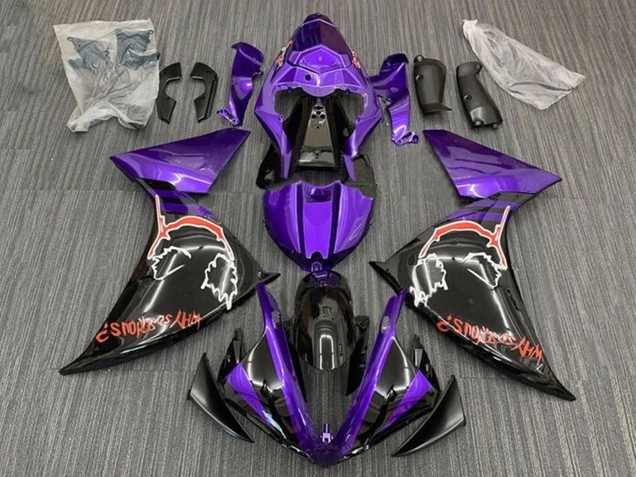 2009-2011 Yamaha YZF 1000 R1 Motorcycle Fairings - Purple Black Red Joker Australia