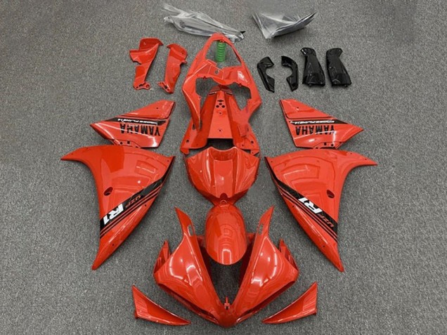 2009-2011 Yamaha YZF 1000 R1 Motorcycle Fairings - Red Black Australia