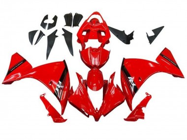 2009-2011 Yamaha YZF 1000 R1 Motorcycle Fairings - Red Black Stripe Australia