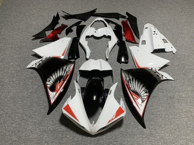 2009-2011 Yamaha YZF 1000 R1 Motorcycle Fairing Kits - White Red Black Australia