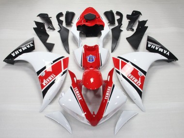 2009-2011 Yamaha YZF 1000 R1 Motorcycle Fairings - White Red Black Australia