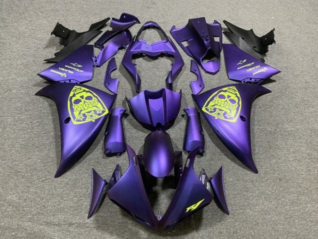 2012-2014 Yamaha YZF 1000 R1 Motorcycle Fairings - Purple Neon Yellow Australia