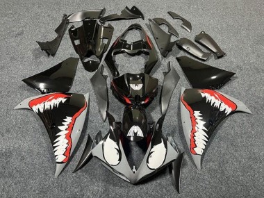 2012-2014 Yamaha YZF 1000 R1 Motorcycle Fairings - Glossy Black White Red Shark Australia