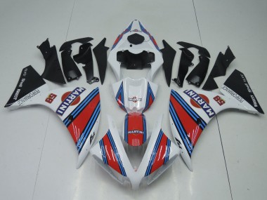 2012-2014 Yamaha YZF 1000 R1 Motorcycle Fairings - White Red Blue Black Martini Australia