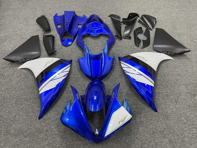 2012-2014 Yamaha YZF 1000 R1 Motorcycle Fairings - Blue White Black Australia