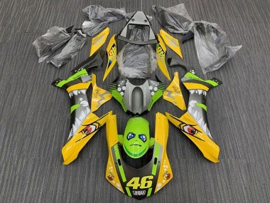2015-2019 Yamaha YZF 1000 R1 Motorcycle Fairings - Yellow Green Shark 46 Australia