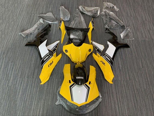 2015-2019 Yamaha YZF 1000 R1 Motorcycle Fairing Kits - Yellow White Black Australia