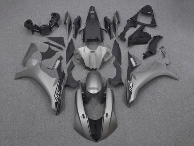 2015-2019 Yamaha YZF 1000 R1 Motorcycle Fairing - Matte Black Glossy Black Australia
