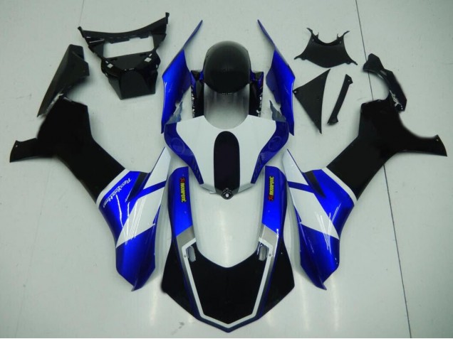 2015-2019 Yamaha YZF 1000 R1 Motorcycle Fairings - Blue White Black Australia