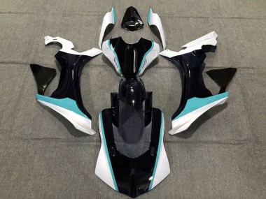 2015-2019 Yamaha YZF 1000 R1 Motorcycle Fairings - Black White Teal Blue Australia