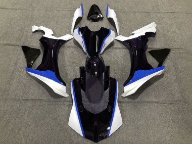 2015-2019 Yamaha YZF 1000 R1 Motorcycle Fairings - White Glossy Black Blue Australia