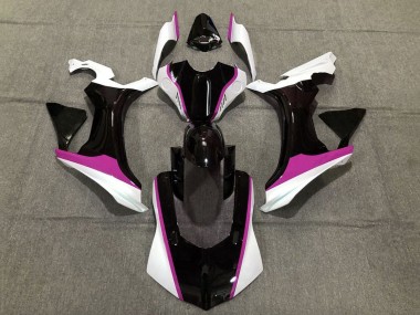 2015-2019 Yamaha YZF 1000 R1 Motorcycle Fairings - White Glossy Black Pink Australia